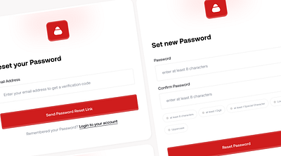 Reset Pasword app design business component forgot password landingpage login login page management password reset reset password signin signup uxdesign verification code webdesign