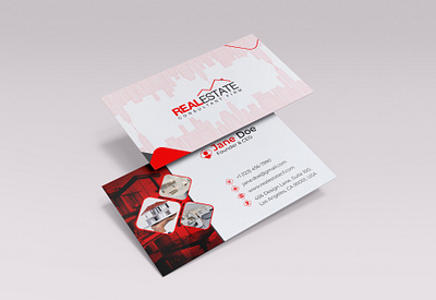 Super Real Estate Business Card Design brand identity branding business card business card design business logo flyer design free template design graphic design id card design illustration logo design real estate real estate business card super business card