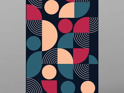 Vector Illustration Principles & Techniques abstract art poster print