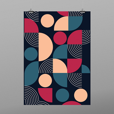 Vector Illustration Principles & Techniques abstract art poster print