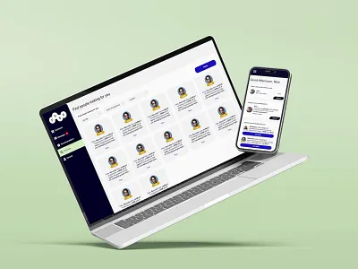 Recruitment platform design app design design responsive ui ux web design