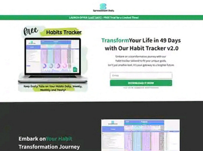 Habits Tracker Shopify Store Design habit tracker store design shopify store design shopify store redesign shopify store setup store design