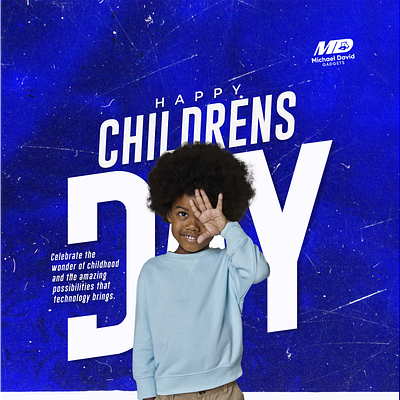 CHILDREN'S DAY graphic design