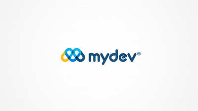 Mydev - Logo Animation 3d animation graphic design motion graphics