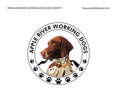 Train & Breed Working Logo Design. branding business creative design detectiondogs dogtraining graphic design graphicdesign huntingdogs logo logodesign logodesigner logoinspiration logomaker minimalistlogo noseworkdogs professional sr workingdogs