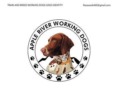 Train & Breed Working Logo Design. branding business creative design detectiondogs dogtraining graphic design graphicdesign huntingdogs logo logodesign logodesigner logoinspiration logomaker minimalistlogo noseworkdogs professional sr workingdogs