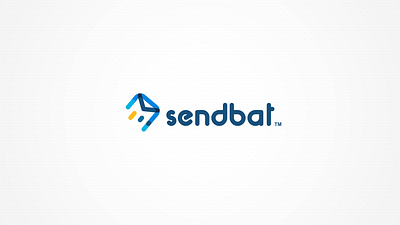 Sendbat - Logo Animation 3d animation graphic design motion graphics