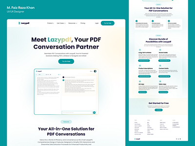 SaaS Landing Page design landing page product design saas saas landing page saas tool ui ui design ux ux design web design