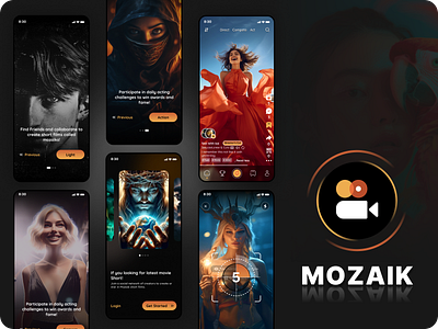 🚀 Introducing Mozaik - Revolutionizing Your Video Shooting 3d animation app appdesign branding dashboard designinspiration dribbble graphic design icon logo mobileapp motion graphics typography ui uiuxdesign userinterface vector videoapp videoproduction