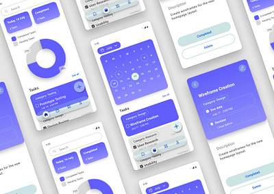 To-Do App Design design figma prototyping ui ui design user interface ux