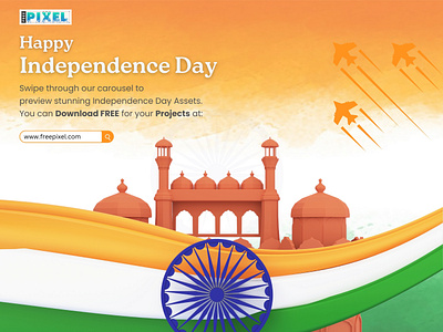 Happy Independence Day, India 15 august bharat design graphic design hindustan illustration indeoendence day india