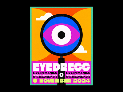Eyedress Poster by Japes Fawcett on Dribbble
