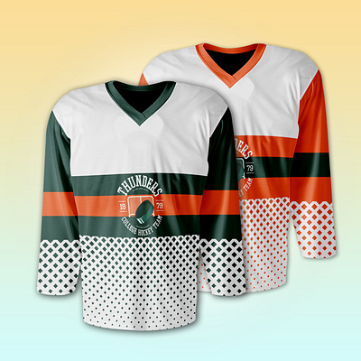 Hockey jersey Concept branding design graphic design jersey sakibul haque sublimation vector