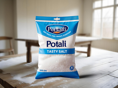 Creative Tasty Salt Packaging Design bag bag packaging creative food bag food packaging fruit packaging label design minimalist packaging design packaging expert pouch pouch design salt salt bag salt packaging stand up packaging stand up pouch tasty tasty packaging tasty salt