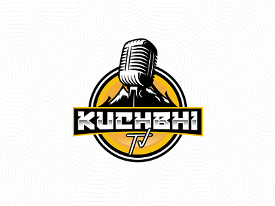 KuchBhi Tv -Podcast logo logo design podcast youtube