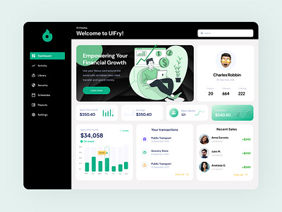 Finance Dashboard 3d analytics animation app ui branding cards dashboard figma graphic design motion graphics ui