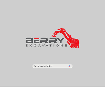 Corporate brand identity design for BERRY EXCAVATIONS brand guidelines brand guidelines template brand identity branding business card email signature excavation logo excavations fahad miah244 graphic design latterhand design logo premium logo