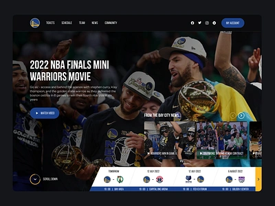 Basketball Team Website Exploration design landing landing page sports startup ui uidesign uiux web web app