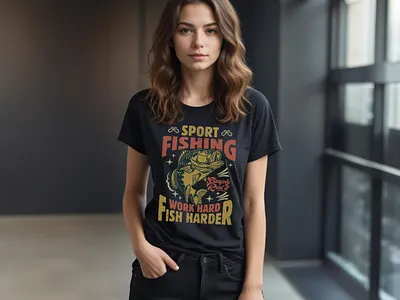 Fishing Graphic design for clients