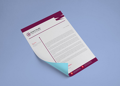 Letterhead Design branding design graphic design illustration letterhead letterhead design motion graphics vector