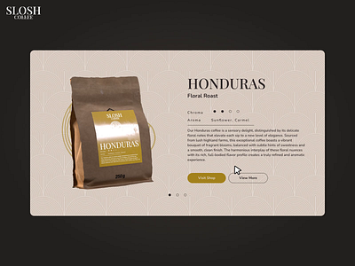 Slosh Coffee Interactive Product 3d animation coffee coffee shop product spline web web design webflow website