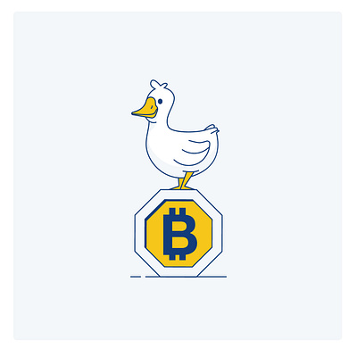 duck branding design graphic design icon illustration line minimal retro simple ui