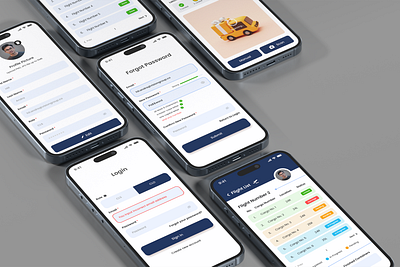 Mobile UI - Cargo Use Case cargo mobile cargo ui design uiux