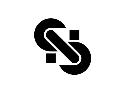 SN / NS monogram brand branding creative design icon identity initial letter logo mark minimal monogram ns overlapping sn symbol unique