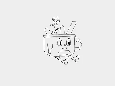 Happy moment A 2danimation animatic animation character photoshop sketch toonboom toonboomharmony