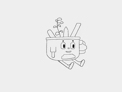 Happy moment B 2danimation animatic animation character concept move photoshop sketch toonboom toonboomharmony