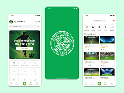 Interactive Football Venue Interface UI Design digitalvenue eventtech fanengagement fanexperience footballui interactiveinterface soccerui sportsdesign sportstech sportsux stadiumdesign stadiumexperience uiux uxdesign venueexperience