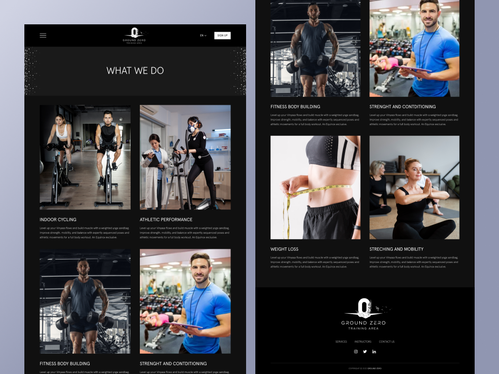 Web Landing Page UI UX Design by Suvo Roy on Dribbble