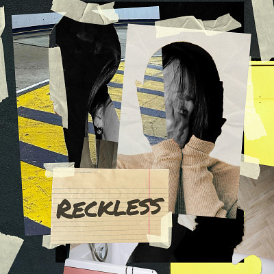 "Reckless" by Kuya branding graphic design