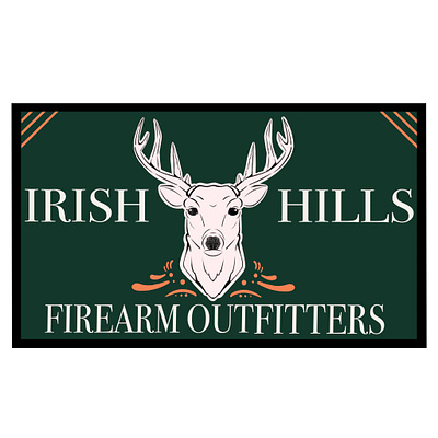 Irish Hills Firearm Outfitters branding design digital graphic design logo