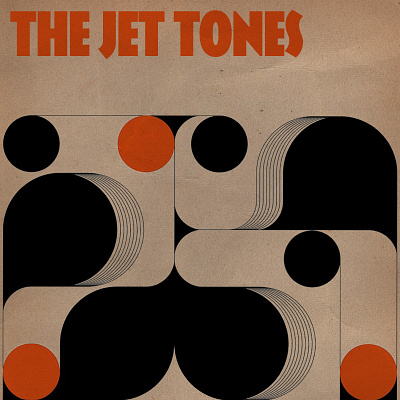 The Jet Tones Vinyl Cover graphic design