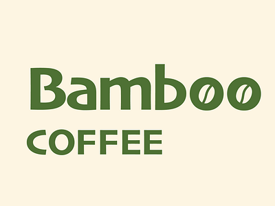 Bamboo Coffee bamboo branding coffee design graphic design illustration logo typography vector