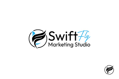 Swift Fly Marketing Studio branding creative logo custom logo fly graphic design logo logo design marketing professional logo sidlogodesign studio