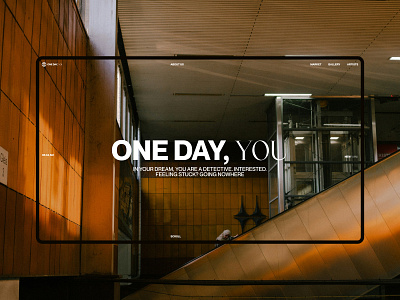 One Day, You® 3d animation branding graphic design logo motion graphics ui user experience user interface