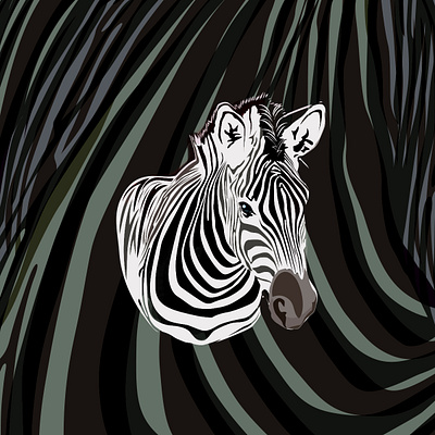 Stripes Camouflage animal illustration minimal modern stripes stripes camouflage zebra zebra stripes