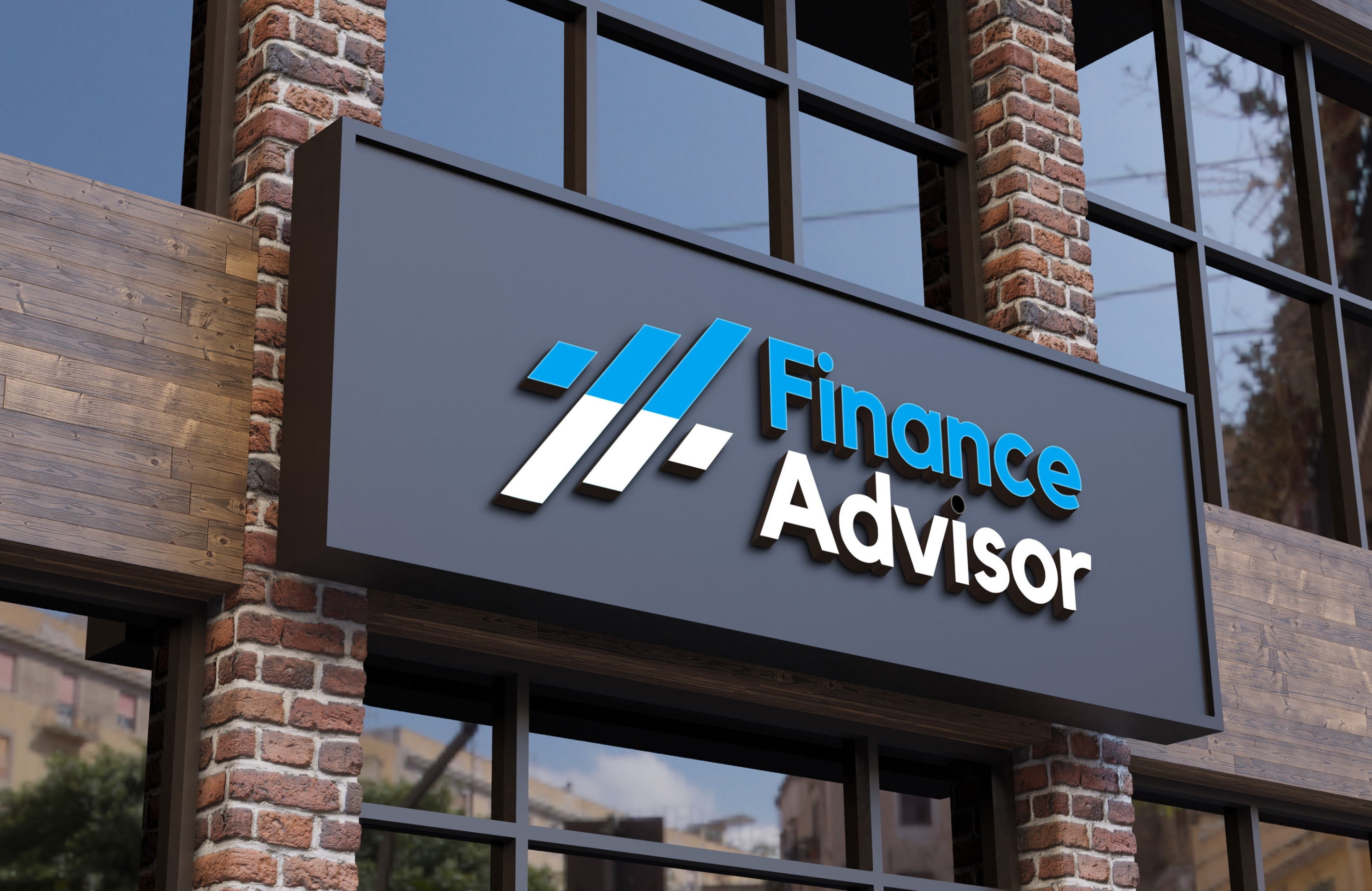 Complete Branding Package for Finance Advisor Logo brandconsultant