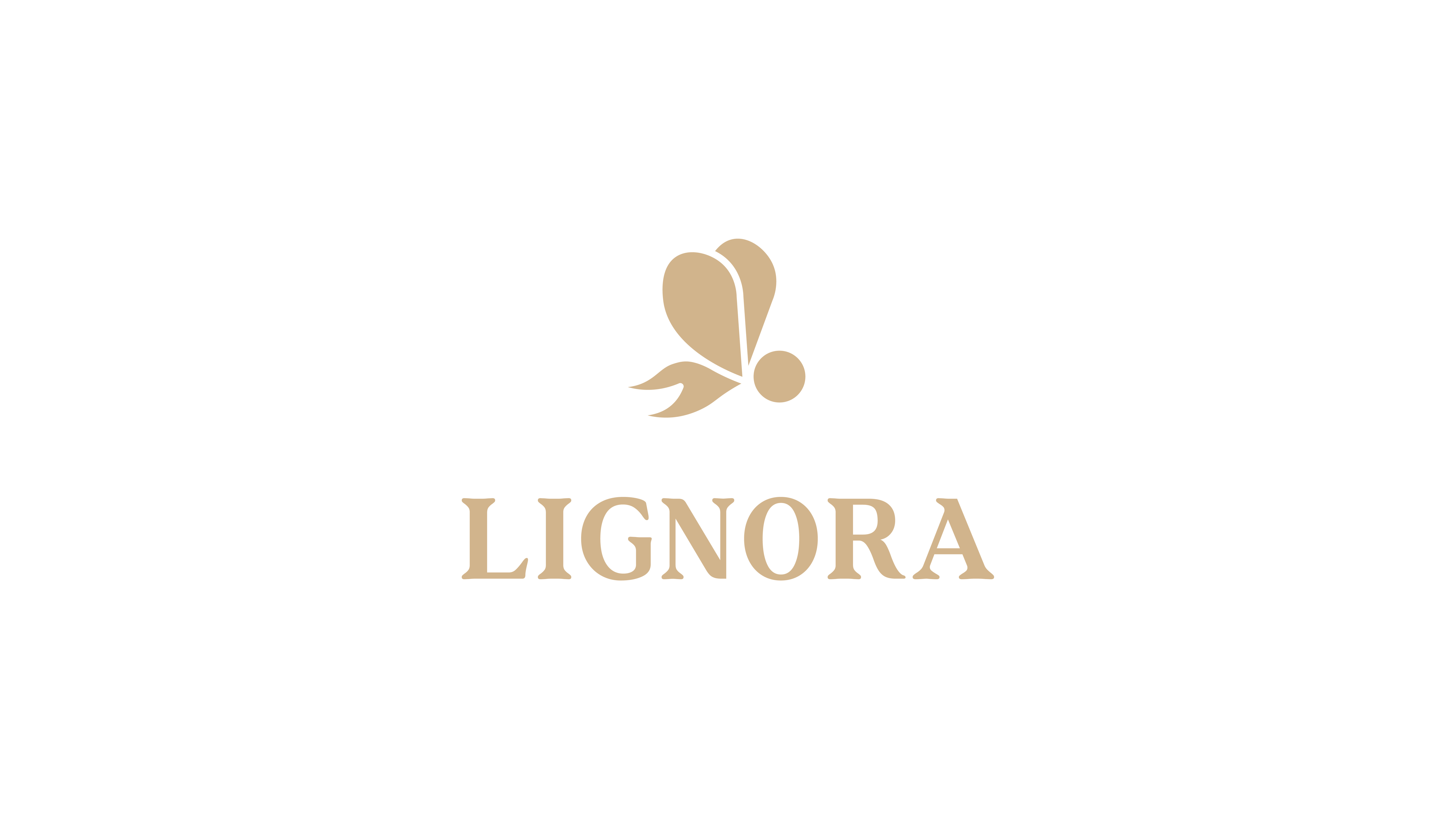 Lignora | Logo abstract brand branding brown clean creative design elegant fire firefly fly graphic design idea logo minimalist modern startup symbol vector visual identity