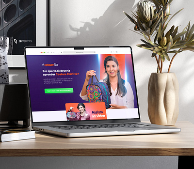 Boosting Conversions with a Speedy Redesign for CostureFlix conversion costura design digital graphic design lançamento marketing redesign sew sewing site ui ux web design webdesign wordpress