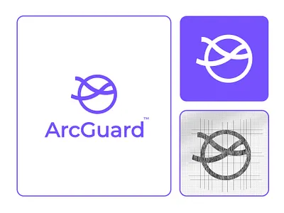 Security Guard Company Logo, Unused Minimalist Logo Concept abstract logo arcguard logo best logo branding design graphic design guard logo illustration logo logo design minimalist logo security logo startup logo typography