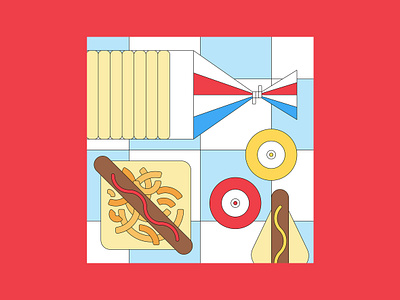 Sausage sizzle bbq bread commercial illustration cooking fried onion home cooking home made ketchup loaf of bread mustard onion sauce sausage sausage sizzle spot illustration tomato sauce vector