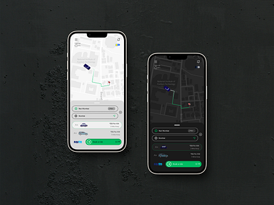 Lyft (The taxi booking App) aesthetic booking cab cab booking dark design figma lyft shots taxi ui