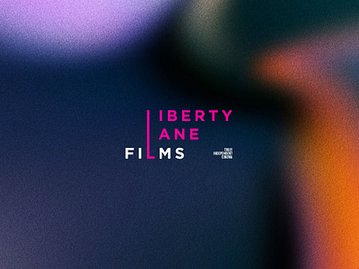 Liberty Lane Films Logo (with Tagline) branding logo