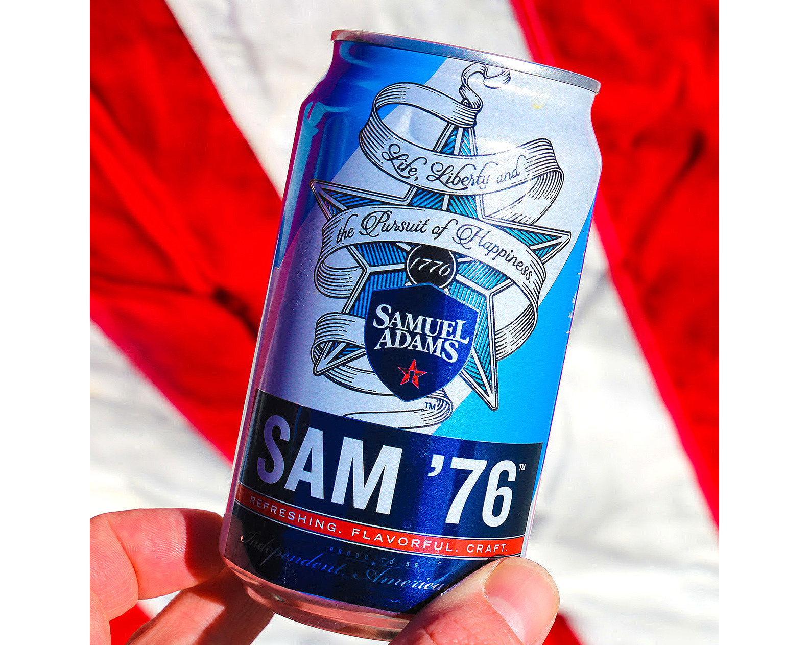 Example of Samuel Adams Illustrated By Steven Noble
