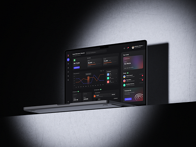 Biko-Fintech Bank Dashboard Website analytics banking dashboard banking website chart darkmode dashboard dashboard mockup design financial fintech fintech website modern dashboard payment platform product design startup stats ui website website design