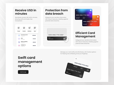 Features Card branding design figma graphic design ideapeel illustration landing page logo typography ui