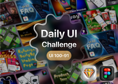 Daily UI Challenge | UI 100-91 app dailyui dark mode design figma icon illustration mobile page phone sketch ui ui design uiux user experience user interface ux ux design website